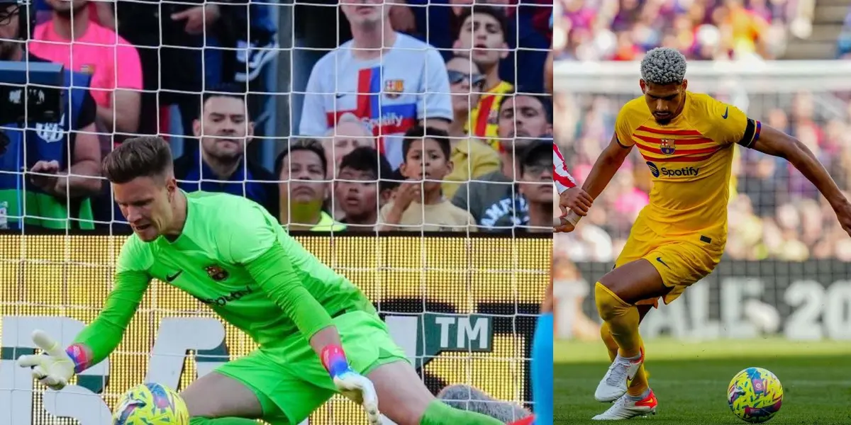 El portero del Barça alcanza el récord del chileno Claudio Bravo en la institución blaugrana