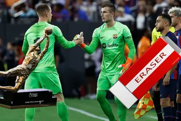 El portero que estaría señalado para suplir el lugar del lesionado Ter Stegen en la segunda vuelta del conjunto blaugrana