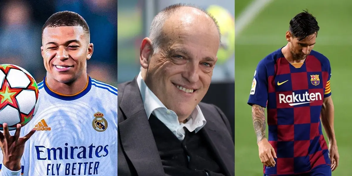 El presidente de LaLiga no puede esconder su madridismo y ahora tuvo otra declaración que hizo enojar a los culés