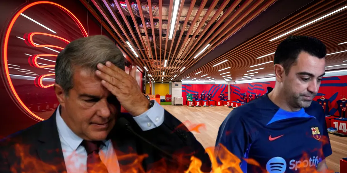 El presidente del Barça no asistió al vestuario como normalmente hace, en cambio hizo esto