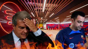 El presidente del Barça no asistió al vestuario como normalmente hace, en cambio hizo esto