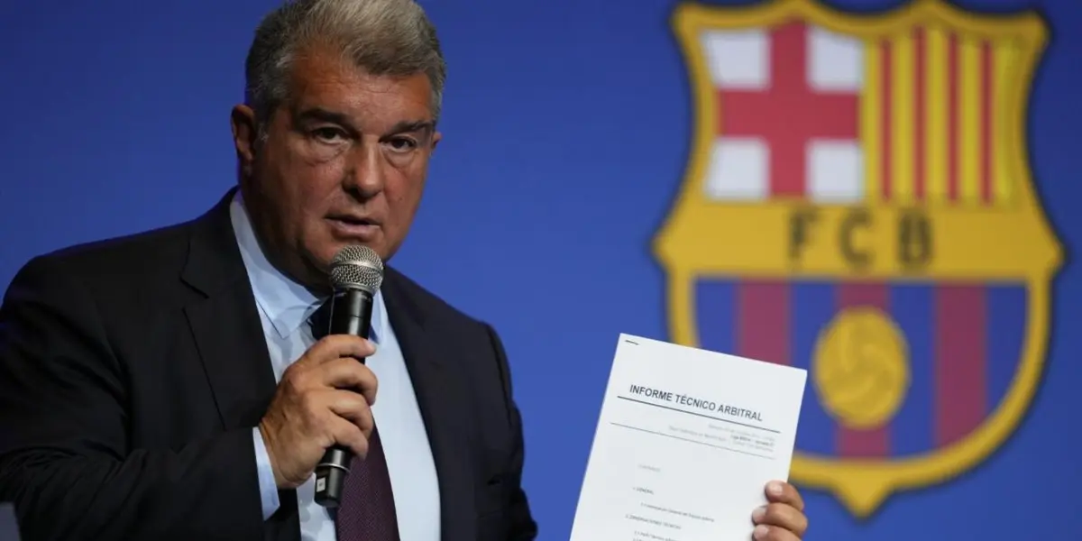 El presidente del Barcelona no seguardó nada en la rueda de prensa de esta mañana