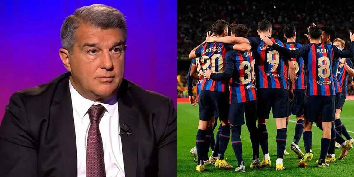 El presidente del Barcelona trajo tranquilidad con el futuro de un jugador culé