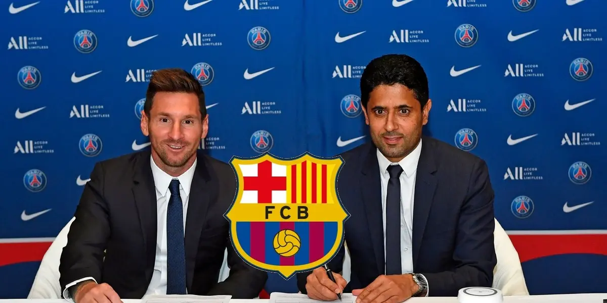 El presidente del PSG no ha dado una buena respuesta cuando se le preguntó sobre el astro argentino