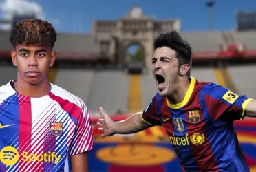 El que es considerado el mejor delantero de la historia de España, se rindió a los pies del chico de 16 años del Barça