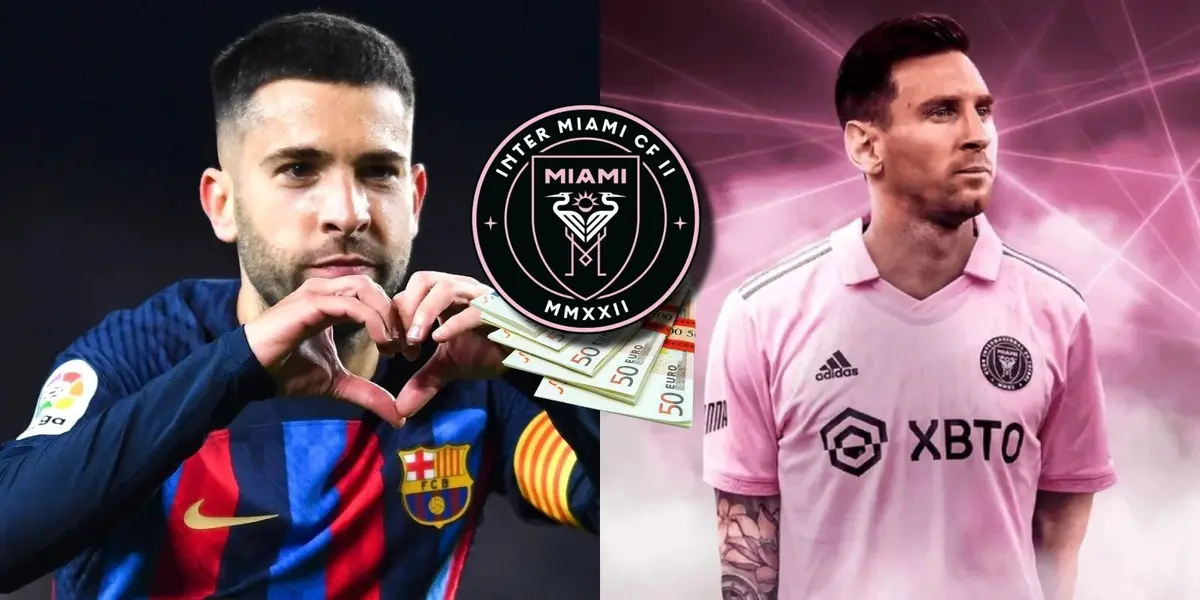 El salario de Jordi Alba en el Inter de Miami mientras que Messi cobra una fortuna