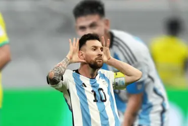 El sucesor de Messi en Argentina estaría siguiendo los pasos del astro argentino con respecto a ganarle a Brasil