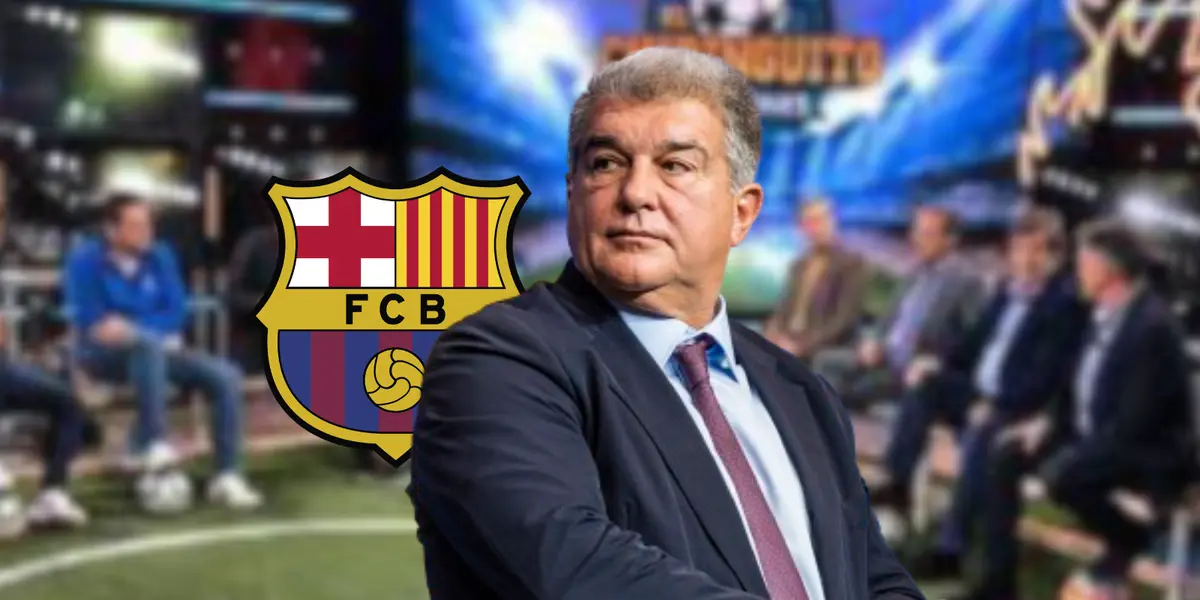 En el programa se encendio el debate por la noticia del momento y tuvo un serio dardo al Barça