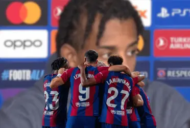 En la previa del duelo antes del Shakhtar por la Champions, el defensor francés y el míster asistieron a una rueda de prensa