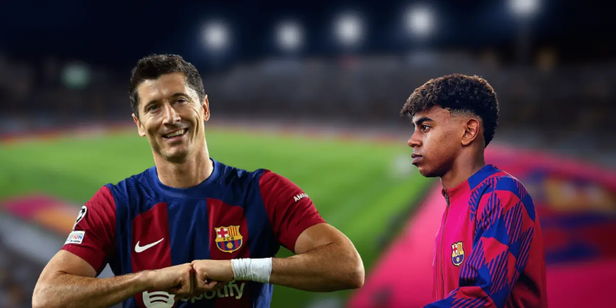 En las últimas horas se ha viralizado un video del delantero polaco en el que desprecia el saludo del canterano por no pasarle el balón, muy desmedido