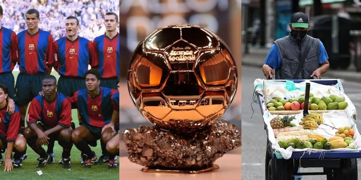 Es uno de los mejores jugadores del Barça en la historia, pero mira como se ganaba la vida antes