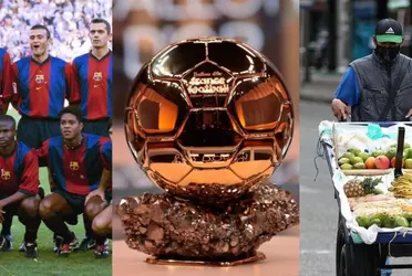 Es uno de los mejores jugadores del Barça en la historia, pero mira como se ganaba la vida antes