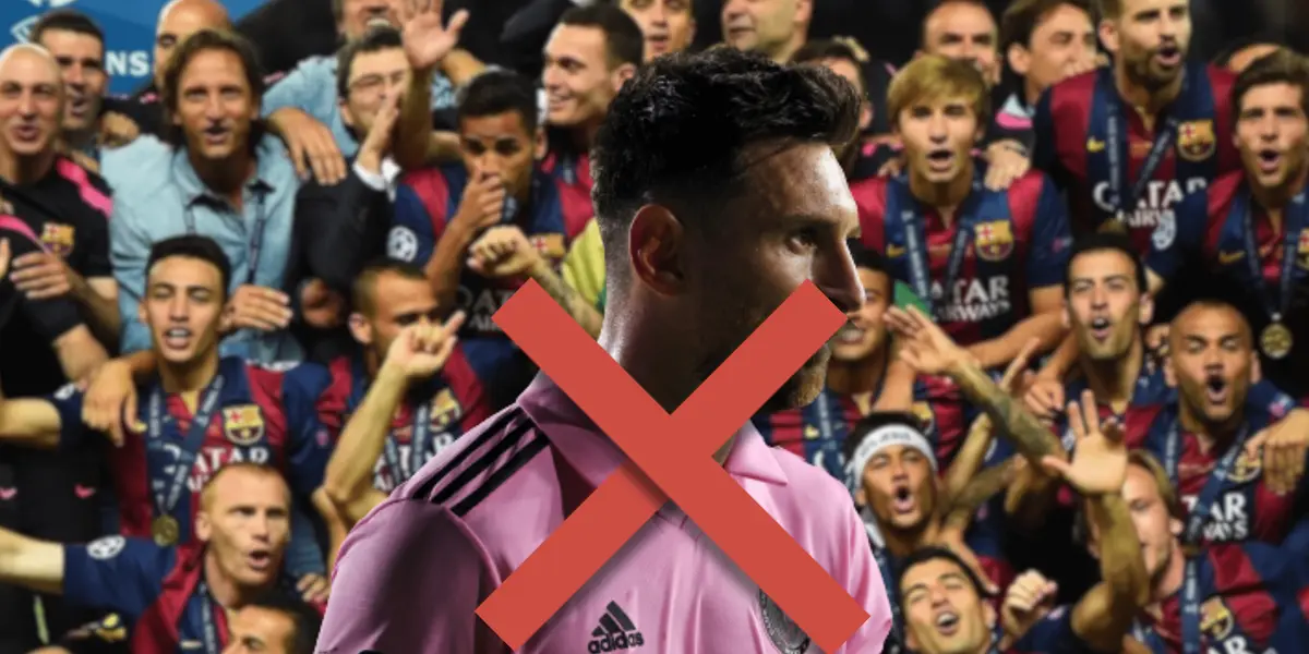 Este jugador estaría en la órbita del Inter Miami, pero el jugador quiere renovar con su equipo y no quiere irse a la MLS con Messi