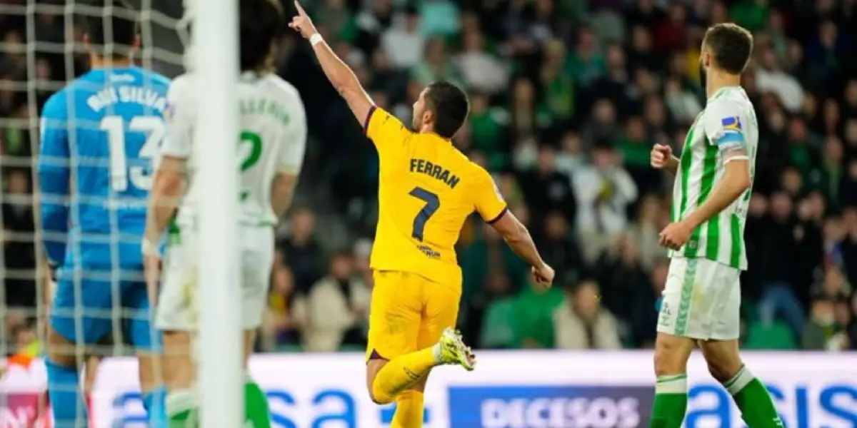 Ferran Torres está intratable y marca doblete ante el Betis para Barça