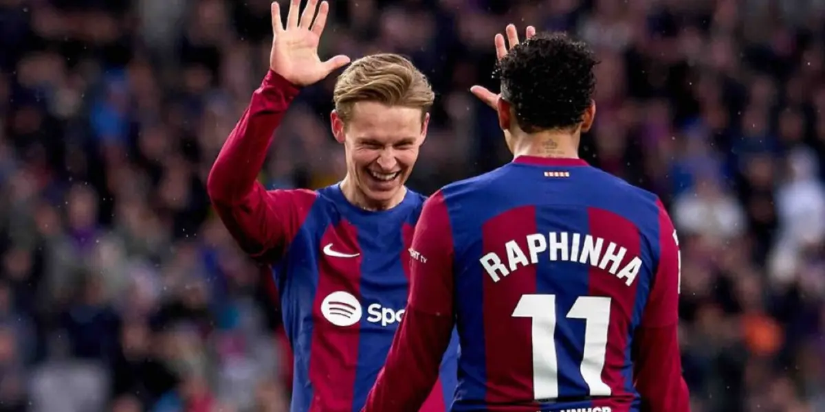 Frenkie de Jong marcó un gol histórico vs Getafe, el gesto del Barça para con él