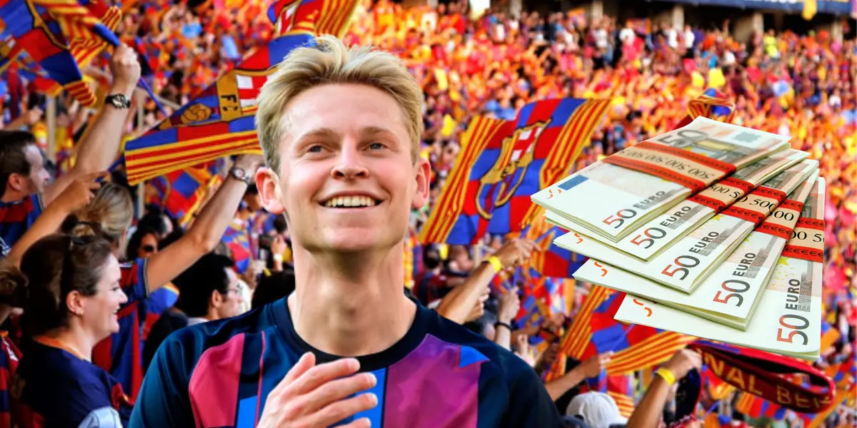 Frenkie puede salir del Barça y mira por cuanto lo venderían los aficionados