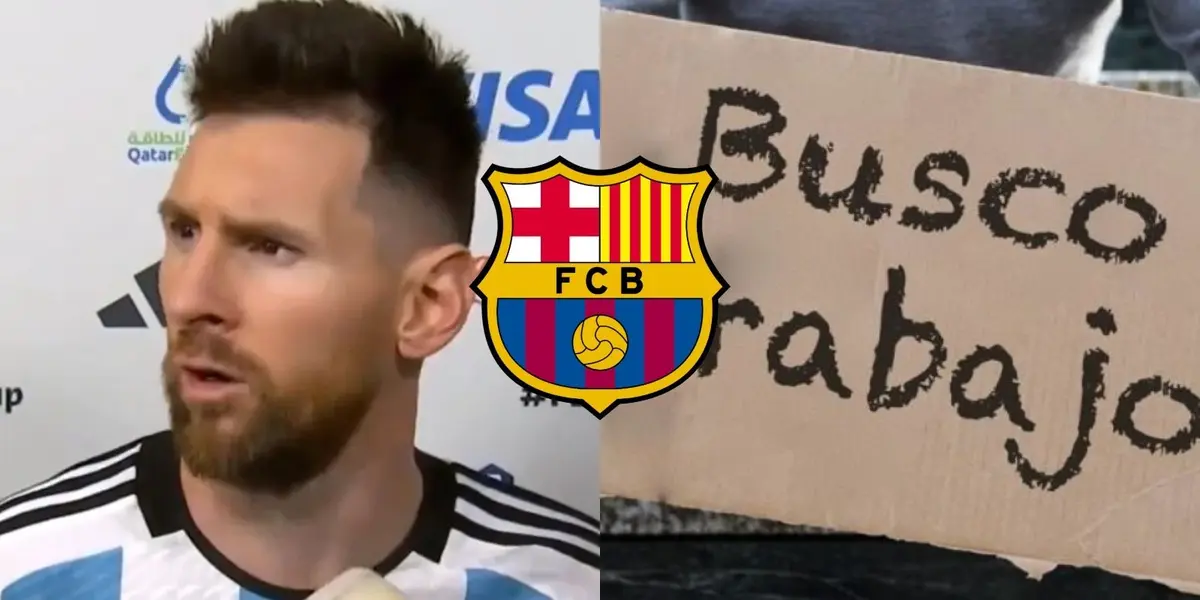 Fue compañero de Messi en el Barça pero lo hizo sacar de sus casillas y ahora busca trabajo