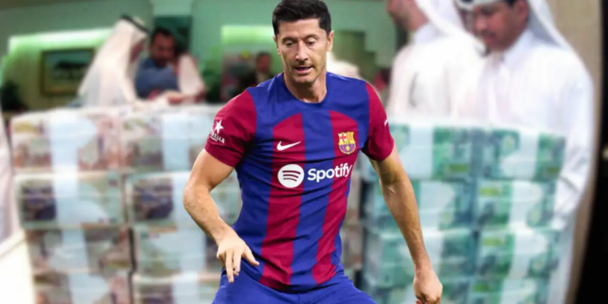 La Liga Saudí quiere hacerse con los mejores jugadores de Europa, pero no pudieron contratar a Lewandowski, al menos por ahora porque seguirían intentándolo