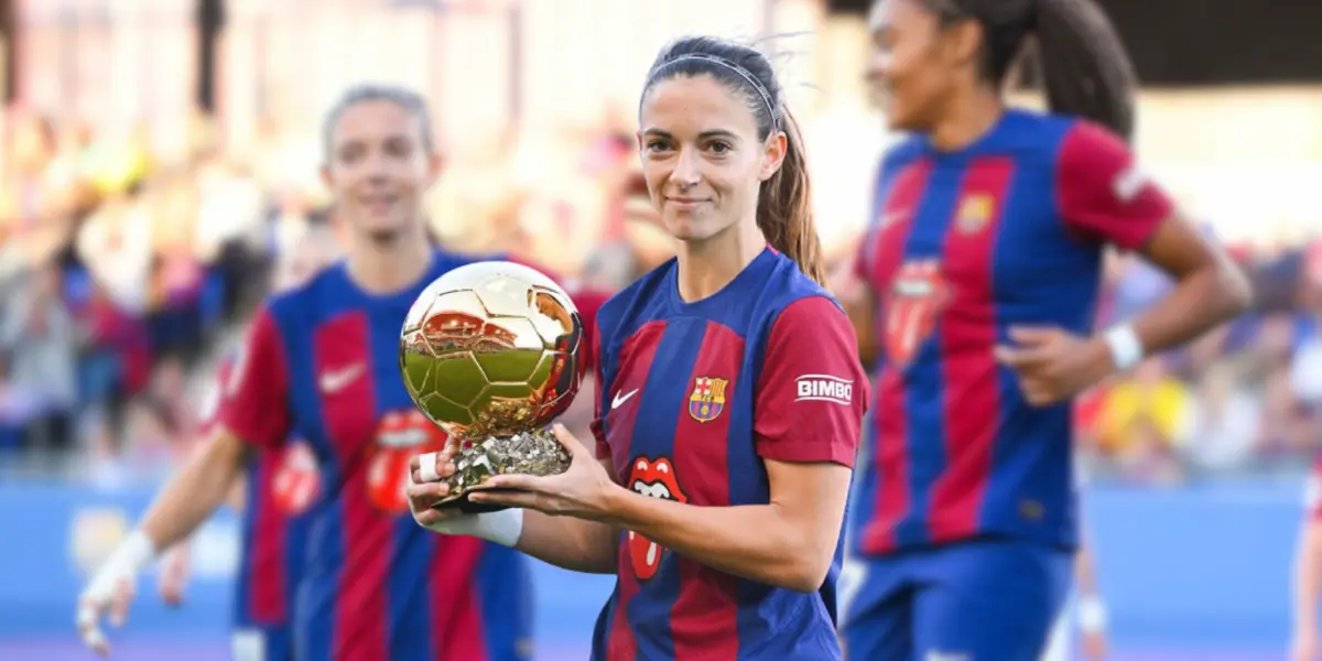 La mejor jugadora del mundo presentó y ofreció su trofeo del Balón de Oro ante el Johan Cruyff y el equipo le regaló una goleada increíble