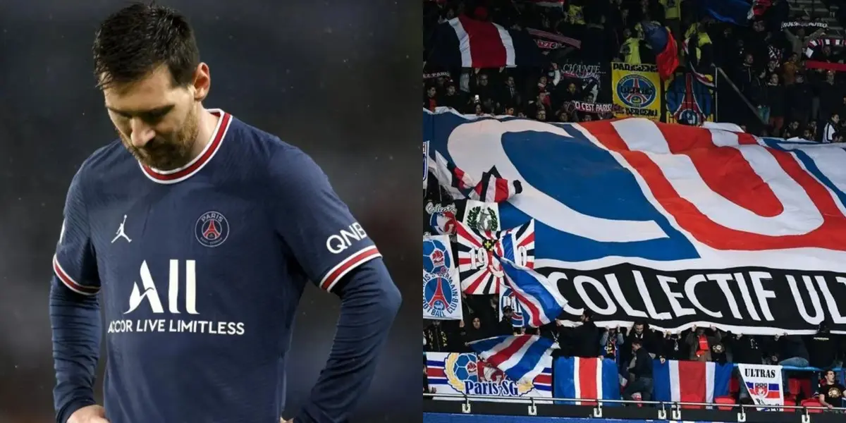 La relación entre la afición del conjunto parisino y el astro argentino llegó a un punto totalmente irrecuperable