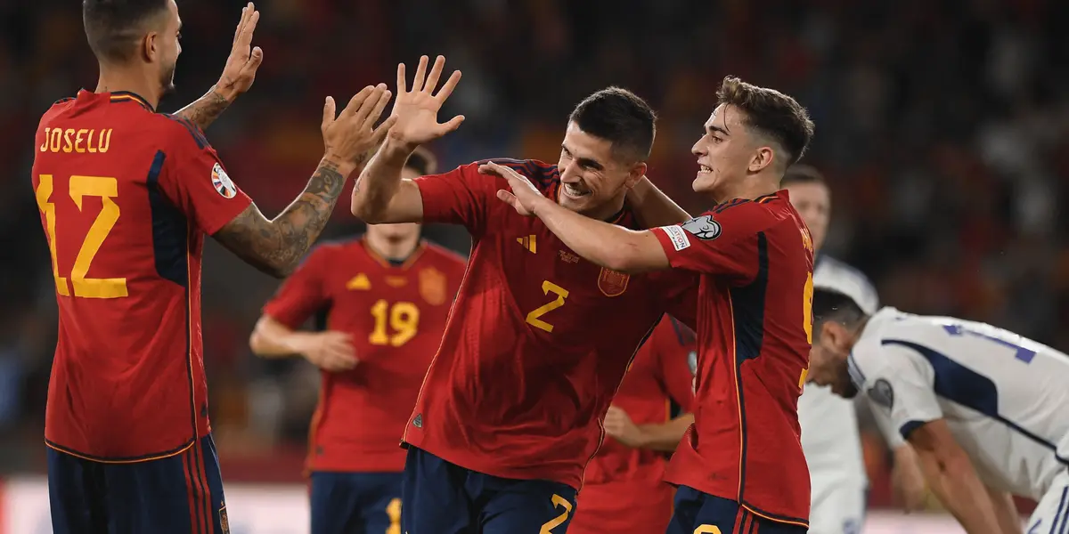 La selección de España se impuso ante los escoceses y con Gavi como eje del ataque y la defensa del equipo