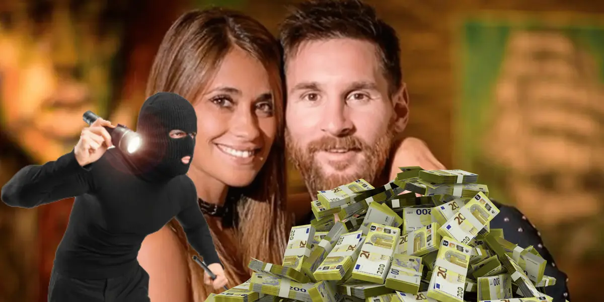 La selección de Messi le ganó a Brasil, pero a su esposa le robaron unos cuantos millones de euros de su local