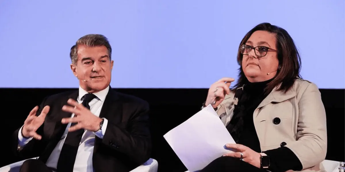 La vicepresidenta institucional del C Barcelona, Elena Fort, quiso hacerse eco de los acontecimientos recientes, más allá del comunicado oficial del club