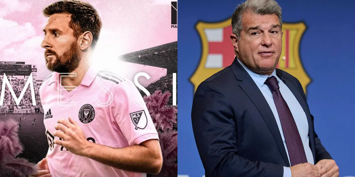 Laporta no pudo traer a FC Barcelona a Messi, aunque muchas veces se lo vio con seguridad de lograrlo