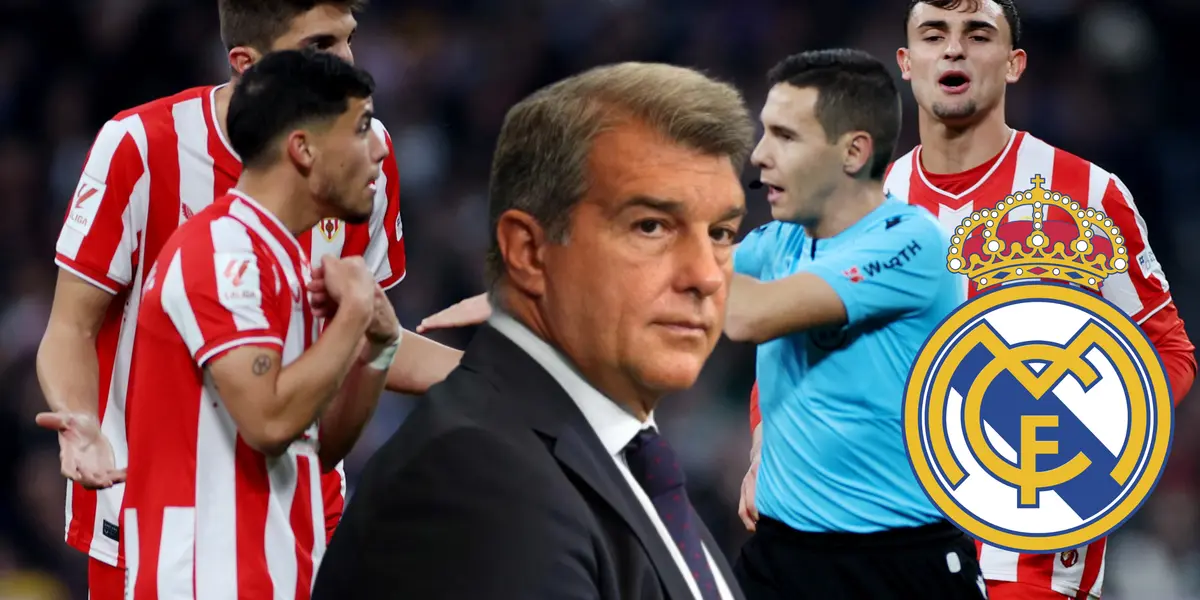 Laporta sin piedad con el arbitraje, su opinión del atraco del Madrid al Almería