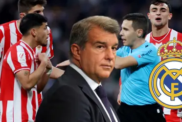 Laporta sin piedad con el arbitraje, su opinión del atraco del Madrid al Almería