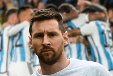 Las Eliminatorias Sudamericanas son muy picantes y ayer hubo un pequeño desencuentro entre el astro argentino y un ex canterano del Barça