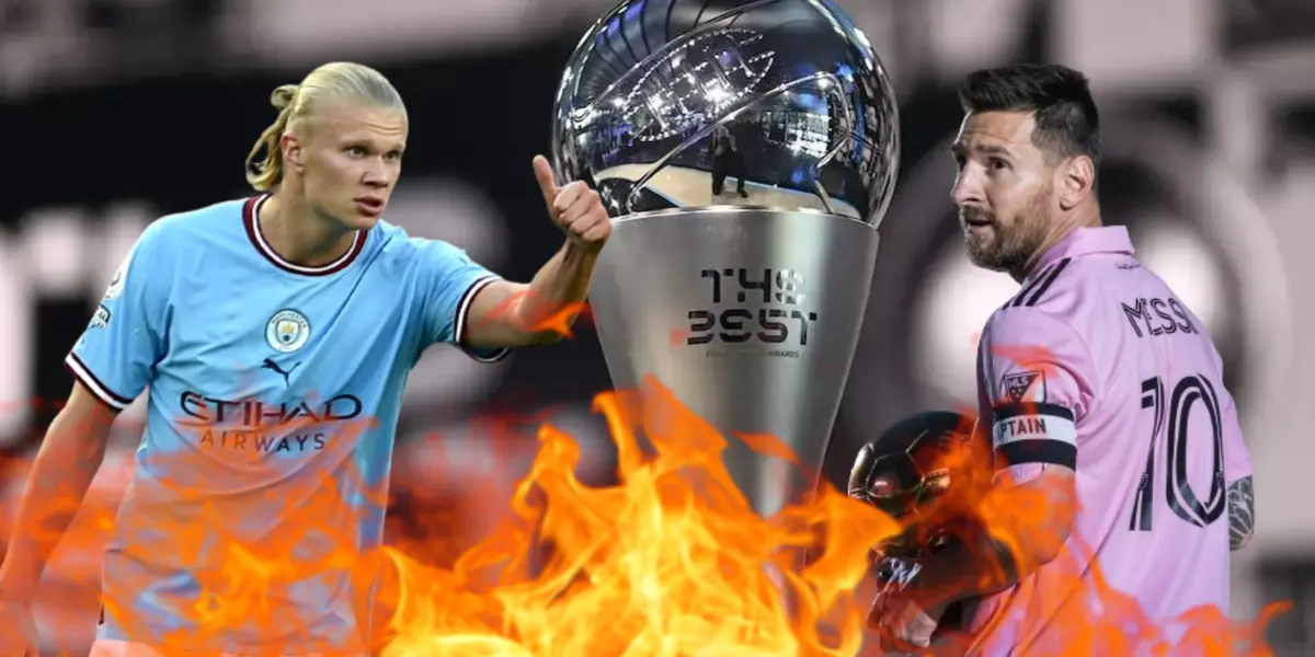 Lionel Messi ganó el The Best y el entorno de Haaland mastica bronca por perder