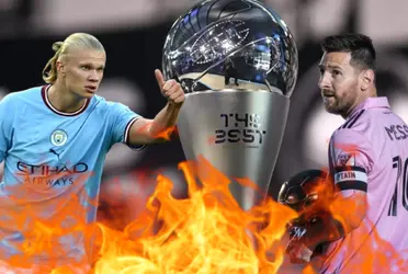 Lionel Messi ganó el The Best y el entorno de Haaland mastica bronca por perder