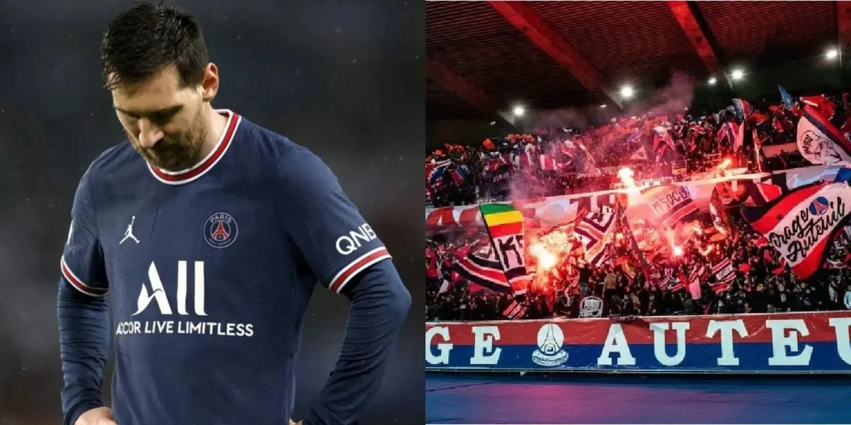 Los aficionados parisinos volvieron a silbar y abuchear al astro argentino en el partido del PSG