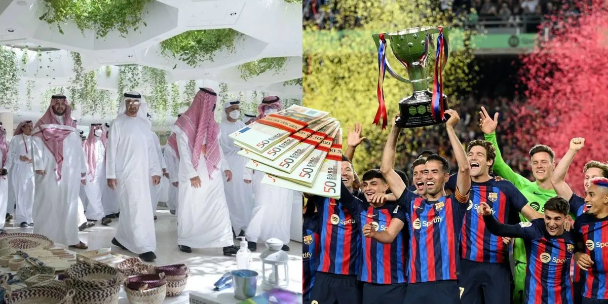 Los árabes continúan gastando dinero y ahora vendrían por uno de los jugadores del conjunto blaugrana