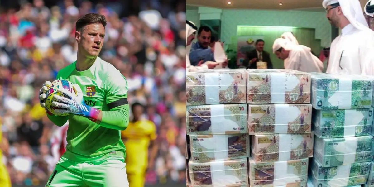 Los árabes vienen a por el portero alemán del Barça y con una millonada bajo los brazos