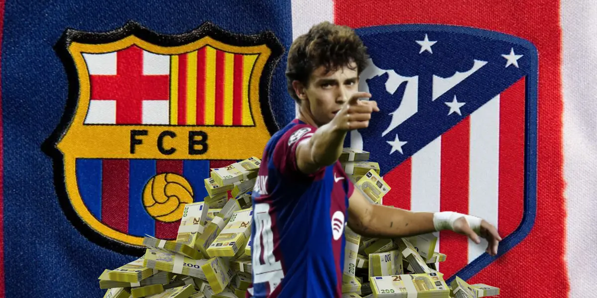 Los colchoneros quieren mucho dinero por el pase del portugués, dinero que el Barça no tiene. Pero sí tienen un plan para quedárselo