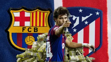 Los colchoneros quieren mucho dinero por el pase del portugués, dinero que el Barça no tiene. Pero sí tienen un plan para quedárselo