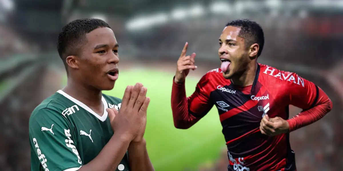 Los dos delanteros talentosos que tiene Brasil son muy amigos y este fue el mensaje de Endrick para Vitor Roque por su lesión