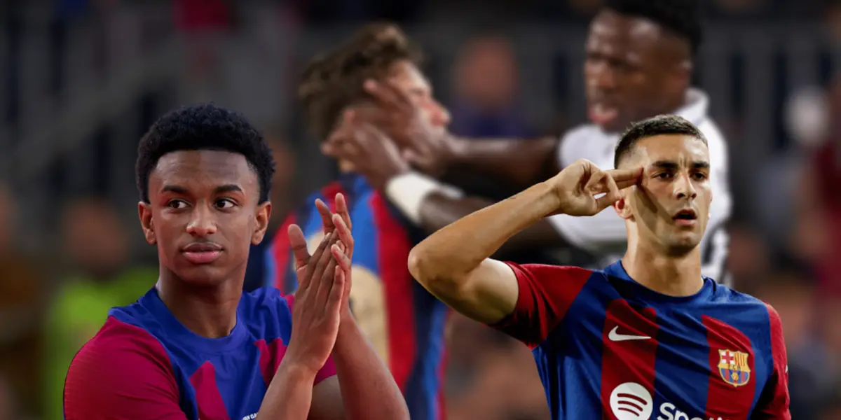 Los dos jugadores azulgranas hablaron de la polémica de Vinicius de cara al clásico y siguen en la misma línea de Xavi Hernández