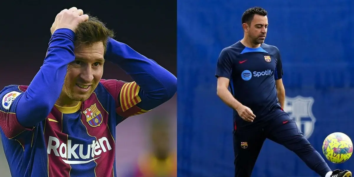 Los dos jugadores que habría aceptado Xavi antes que la llegada de Messi