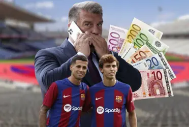 Los dos portugueses está a préstamo en el equipo y para que se queden, el Barça debería adquirirlos de manera definitiva