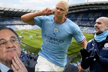 Los merengones estuvieron una semana molestando con su interés por el noruego, pero el City cortó los rumores por lo sano