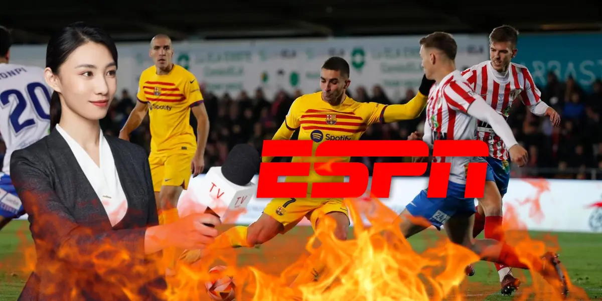 Los vergonzosos dichos de periodistas de ESPN al Barça y en la previa vs Barbastro