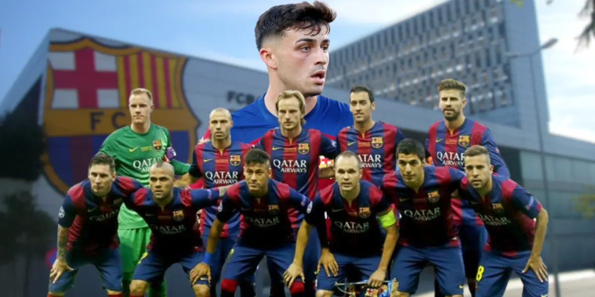 Mientras que el canario se lesionaba en la práctica de hoy, una leyenda del club se pasó por la Ciutat Esportiva