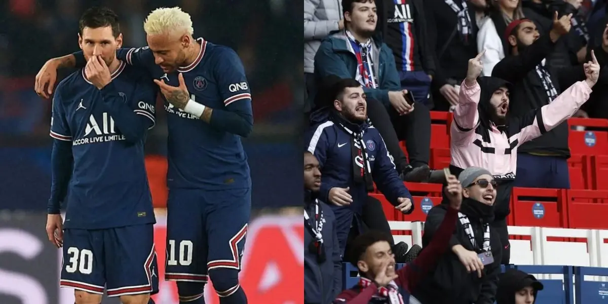 Neymar, que está lesionado en le PSG, llamó a un jugador muy especial para ver el partido desde el palco