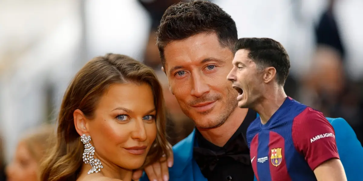 No hay nadie en el mundo que le tenga más fe al delantero polaco que su esposa y así lo demostró en una entrevista que le hicieron