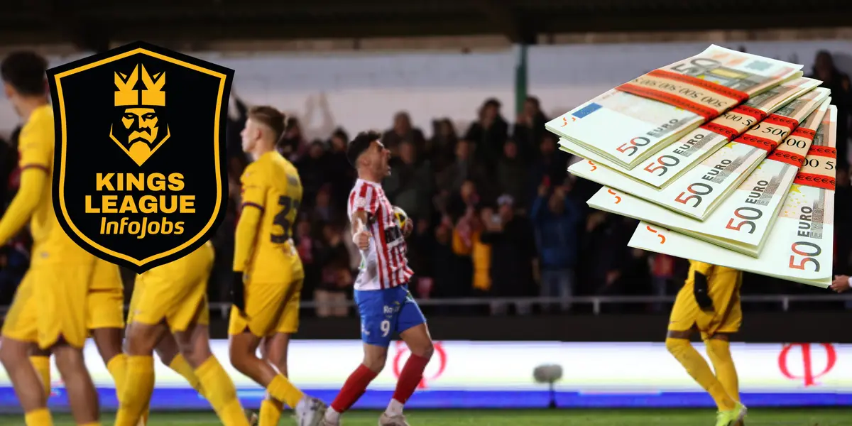 Pasó de ganar 100 euros en la Kings League a marcarle al Barça por la Copa del Rey