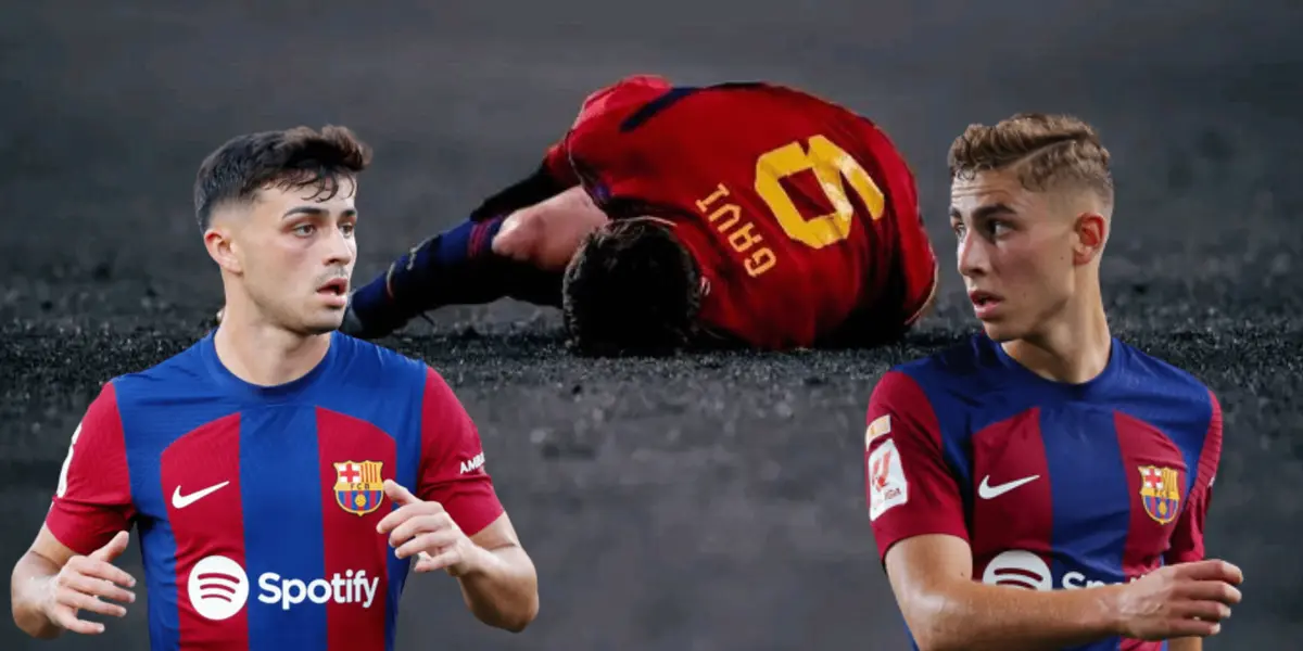 Pedri y Fermín son los dos grandes hermanos que tiene Gavi en la plantilla y ninguno de los dos se faltó en darle apoyo a su amigo