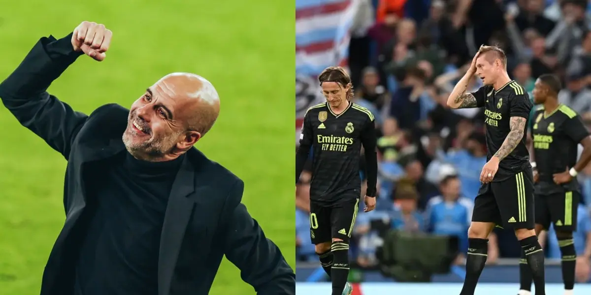 Pep humilló al Madrid de Carlo Ancelotti y en rueda de prensa se sacó las ganas como hincha culé